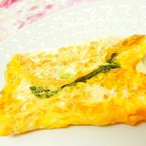 ❤韓国海苔と生姜の巻かない卵焼き❤